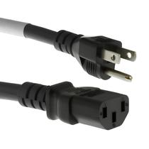 Cabos e kits de cabo de alimentação AC para serviços pesados de 20 pés (6 m) 15A/125V 14 AWG