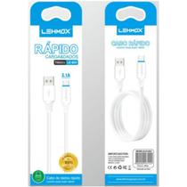 Cabos LIGHTNING c/ 1 Metro 3.1A Lehmox -LE-803
