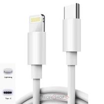 Cabos Lightning para USB-C 1m 6 und Flexível Resistente Ideal para Sincronização Cabos Lightning para USB-C 1m 6 und Flexível Resistente Ideal para Sincronização