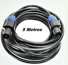 Cabos Para Caixa De Som Speakon/speakon Wireconex - 5 Metros