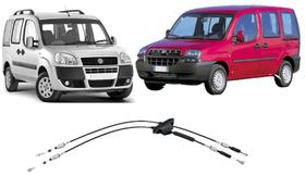 Cabos Seletor Alavanca Câmbio de Marchas Manual Doblo 2003 2004 2005 2006 2007 2008 2009 2010 2011 2012 2013 2014 2015