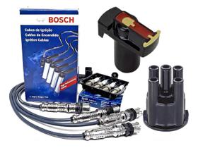 Cabos Velas Tampa Rotor Bosch Gol G2 1.0 Gasolina Spi 1 Bico