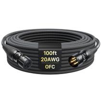 Cabos XLR AA, ACESSÓRIO DE ÁUDIO, 20 AWG, 99,99% OFC, 30 m, nylon trançado
