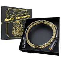 Cabos XLR AA Gold Series Star Quad 2m com conectores Neutrik Cabos XLR AA Gold Series Star Quad 2m com conectores Neutrik