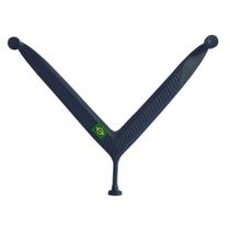 Cabresto Tira Correia Alça para Chinelo Modelo Asa Delta com Bandeira do Brasil - 1 Par de Tiras