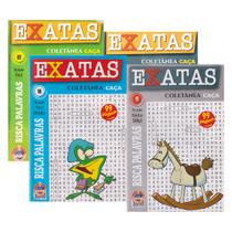 Caça Palavras Exatas Coletânea 4 Livros Encadernados 99 pgs Caça Palavras Exatas Coletânea 4 Livros Encadernados 99 pgs