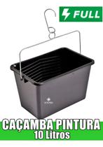 Caçamba Balde para Pintura 10 litros RESISTENTE PROFISSIONAL - ALÇA FERRO