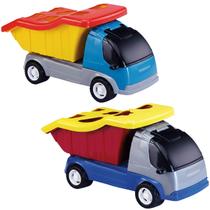 Caçamba Blocos Sortidos Formas Geometricas Peças de Encaixe - Monte Libano Caçamba Blocos Sortidos Formas Geometricas Peças de Encaixe - Monte Libano