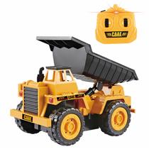 Caçamba De Controle Remoto Infantil Realista Com Caçamba Móvel Escala 1:32 Para Obra Caçamba De Controle Remoto Infantil Realista Com Caçamba Móvel Escala 1:32 Para Obra