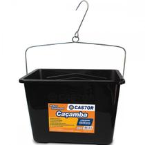 Cacamba P/Tinta Plastica Castor 11L Cacamba P/Tinta Plastica Castor 11L