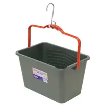 Caçamba Plástica P/ Rolo De Pintura Bandeja 10 Litros Com Alça - Roma Caçamba Plástica P/ Rolo De Pintura Bandeja 10 Litros Com Alça - Roma