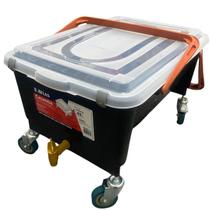 Caçamba Profissional Atlas 43L Com Rodinha e Torneira