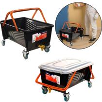 Caçamba Profissional Para Pintura Com Tampa 43 Litros móvel Atlas