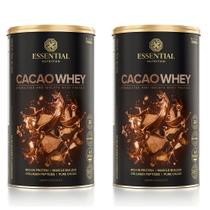 Cacao Essential Nutrition - Whey Isolada + Whey Hidrolisada - (Kit 2 unidades 420g cada)