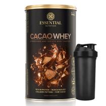 Cacao Whey 420g - Chocolate - Essential + Coqueteleira