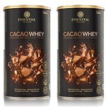 Cacao Whey 840gr Essential Nutrition Latão - 2 unidades