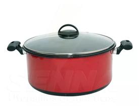 Caçarola 10 L Panela30 P/ Fogão Gás Lenha Elétrico Indução