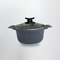 Caçarola 16cm 1,2L Silver Forno e Fogão com Tampa de Vidro - Cor: Cinza Caçarola 16cm 1,2L Silver Forno e Fogão com Tampa de Vidro - Cor: Cinza