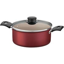 Caçarola 18cm 2 Litros Turim Vermelho Aluminio Antiaderente Tramontina StarflonMax
