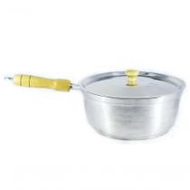 Caçarola 200-DF Alumínio Polido 3L 22cm Cabo de Madeira Prata Diviforte Caçarola 200-DF Alumínio Polido 3L 22cm Cabo de Madeira Prata Diviforte