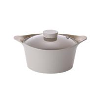 Caçarola 20cm/2,4L Indução com Revestimento Cerâmico - Bela - Neoflam - Cor Pérola Caçarola 20cm/2,4L Indução com Revestimento Cerâmico - Bela - Neoflam - Cor Pérola