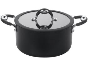 Caçarola 22 cm 3,7 L com tampa de vidro dom