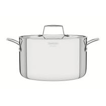 Caçarola 24 cm Funda Grano Tramontina Panela Aço Inox Triplo Caçarola 24 cm Funda Grano Tramontina Panela Aço Inox Triplo