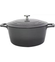 Caçarola 24cm 4,3 Litros Indução Cook&Chef Cinza Flint Caçarola 24cm 4,3 Litros Indução Cook&Chef Cinza Flint