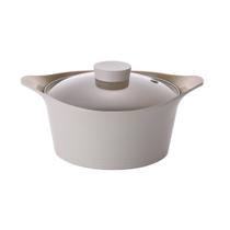 Caçarola 24cm/4,3L Indução com Revestimento Cerâmico - Bela - Neoflam - Cor Pérola Caçarola 24cm/4,3L Indução com Revestimento Cerâmico - Bela - Neoflam - Cor Pérola