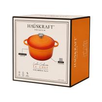 Caçarola 25cm 4,6L Linha Cookware Le Chef COR:LARANJA