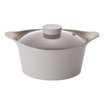 Caçarola 28cm/6,15L Indução com Revestimento Cerâmico - Bela - Neoflam - Cor Pérola Caçarola 28cm/6,15L Indução com Revestimento Cerâmico - Bela - Neoflam - Cor Pérola
