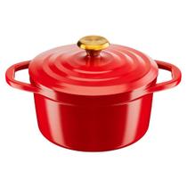 Caçarola Air Alumínio Fundido 20cm Vermelha - Tefal