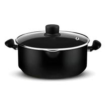 Caçarola Antiaderente 22cm Elegance Preto - Rochedo Caçarola Antiaderente 22cm Elegance Preto - Rochedo