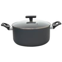 Caçarola Antiaderente Cerâmica Preserve Cinza 22Cm - Brinox