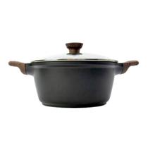 Caçarola Antiaderente Cerâmico Temperatti Nigro AM TV 24cm