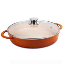 Cacarola Antiaderente Hercules 30cm Laranja 3,5L Cacarola Antiaderente Hercules 30cm Laranja 3,5L