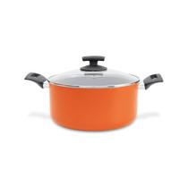 Caçarola Antiaderente MasterChef 24 cm Laranja - Brinox