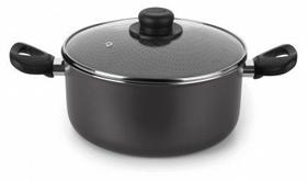 Caçarola Antiaderente Multiflon Tampa de Vidro - 22cm - 3,9L