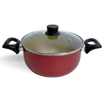 CAÇAROLA ANTIADERENTE Nº 24 c/ TAMPA DE VIDRO