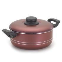 Caçarola antiaderente tampa Aluminio 18cm cereja nacional Caçarola antiaderente tampa Aluminio 18cm cereja nacional