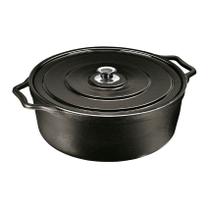 Caçarola Artesanal Tampa Metálica Panela Mineira 40cm 15L Caçarola Artesanal Tampa Metálica Panela Mineira 40cm 15L
