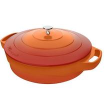 Caçarola Baixa LE Cook 24 CM com Capas de Silicone para ALÇAS LC1806 Caçarola Baixa LE Cook 24 CM com Capas de Silicone para ALÇAS LC1806