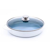 Caçarola Baixa Studio Antiaderente Branca 30cm - Hercules Caçarola Baixa Studio Antiaderente Branca 30cm - Hercules