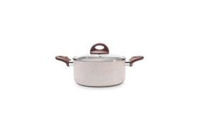 Cacarola brinox ceramic life plus 20cm vanilla com inducao c/ tampa vidro 4774331 Cacarola brinox ceramic life plus 20cm vanilla com inducao c/ tampa vidro 4774331