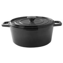 Caçarola C/ Tampa Sauté 3,6L - Ferro Fundido - Cinza - BRINOX