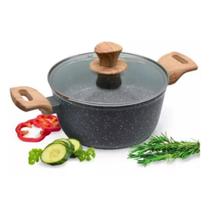 Caçarola Cerâmica Antiaderente Indução 5,9l Com Tampa Caçarola Cerâmica Antiaderente Indução 5,9l Com Tampa