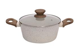 Caçarola Cerâmica Panela 24 cm Marmol Mimo Style Indução Caçarola Cerâmica Panela 24 cm Marmol Mimo Style Indução