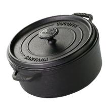Caçarola Cocotte Em Ferro Fundido 24cm 3,8 litros Fundição Santana