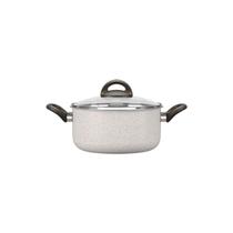 Caçarola com Tampa 20 cm Revestimento Cerâmico Antiaderente Mineral Resist Cor Vanilla Ceramic Life Suprema Brinox Caçarola com Tampa 20 cm Revestimento Cerâmico Antiaderente Mineral Resist Cor Vanilla Ceramic Life Suprema Brinox