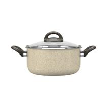Caçarola Com Tampa Brinox Antiaderente 20 Cm 2,65 L Vanilla Caçarola Com Tampa Brinox Antiaderente 20 Cm 2,65 L Vanilla
